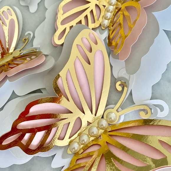 Paper Butterfly Decor - Picture 3 of 7